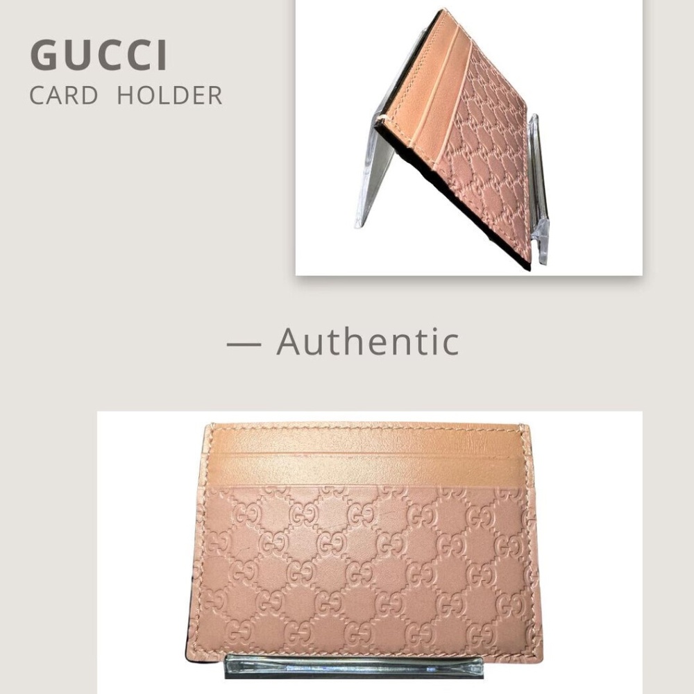 Authentic Gucci Card Holder